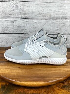 NEW Puma Power Adapt Ignite Caged Golf Shoes Grey Men’s Size 11.5